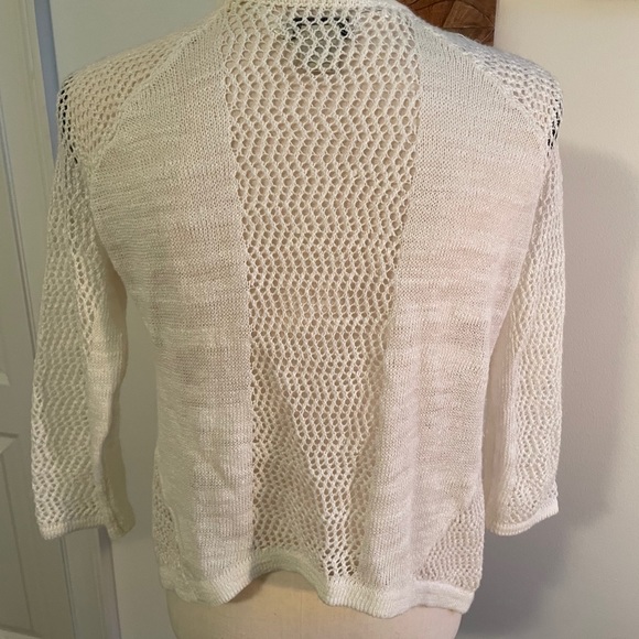 Lucky brand white cardigan - Picture 6 of 7